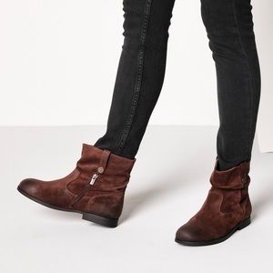 NEW Birkenstock Sarnia Espresso Suede Short Boots